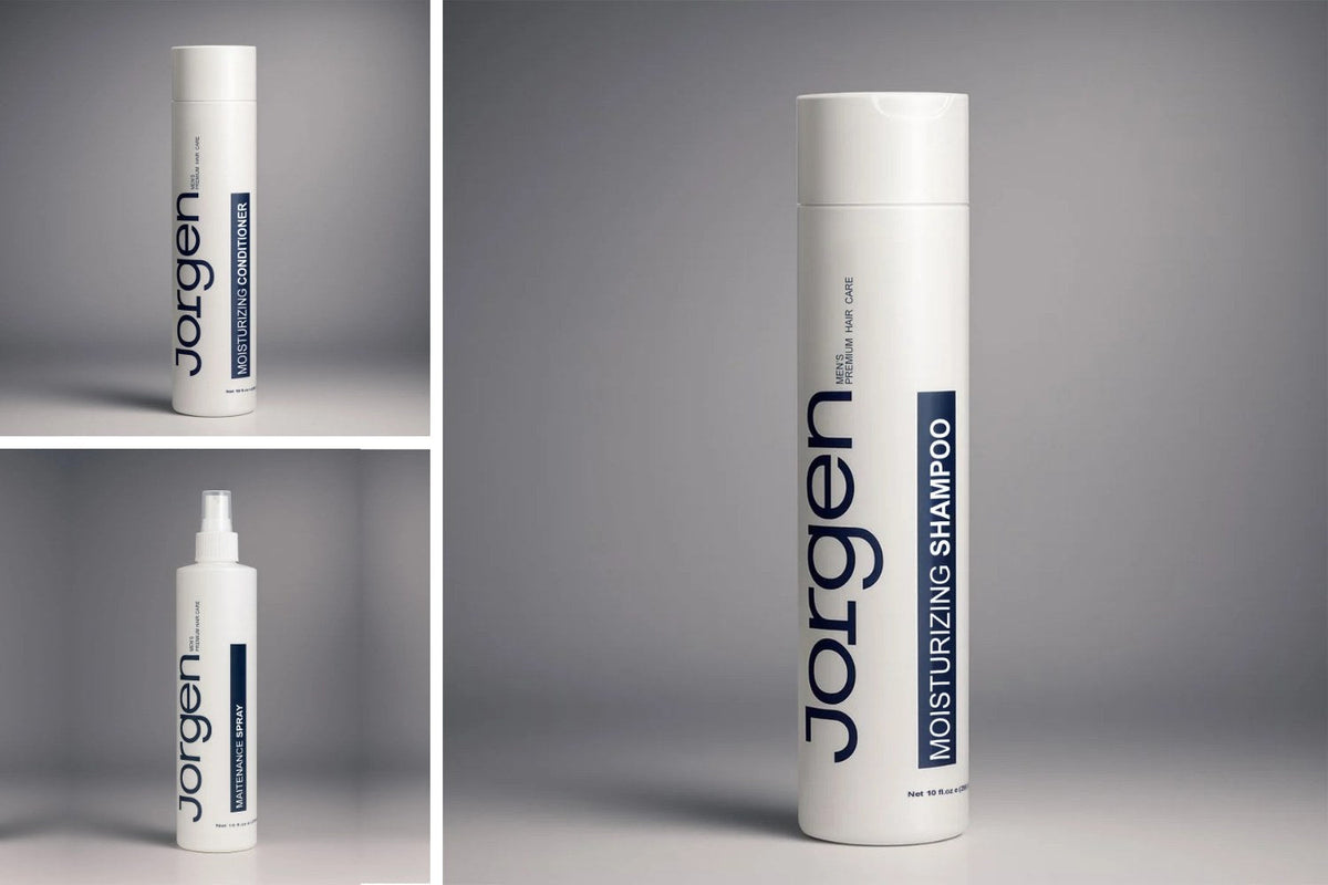 Jorgen Moisturizing Shampoo, Moisturizing Conditioner and Maintenance Spray